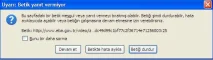 UYARI BETİK YANIT VERMİYOR 18112015.webp