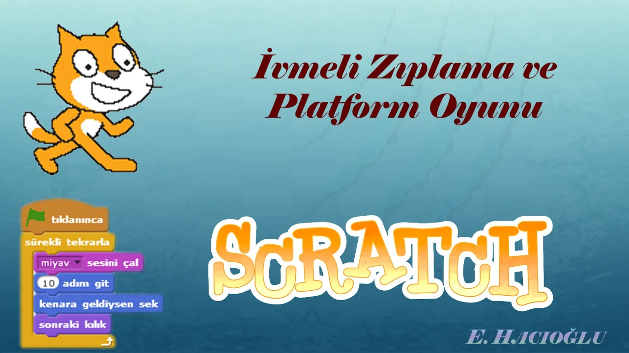 Scratch İvmeli Zıplama | BİLGİSAYAR BİLİŞİM | BBNET