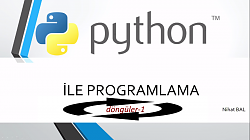 Python3- ders 8 döngüler-1 (kavram sunumu) ve for döngüsü