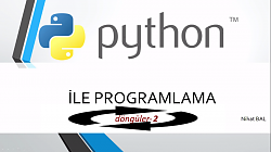 Python3-ders -9 döngüler 2 while
