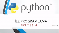 Python3-ders-13 diziler/listeler -2