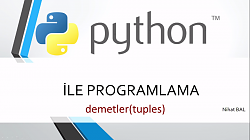 Python3-ders -14 demetler(tuples)