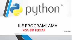 Python3-ders-17 kısa bir tekrar ve bazı püf noktalar