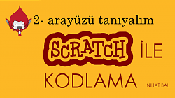 Scratch 2 dersleri - 2- Arayüz