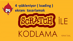 Scratch 2 dersleri-4-  yükleniyor ( loading ) ekranı tasarlamak