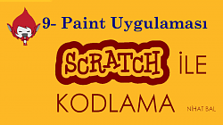 Scratch-2 dersleri -9- Paint Uygulaması