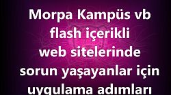 Morpa Kampüs Vb Flash Içerikli Web Siteleri Için Flash Etkinleştirme Adımları