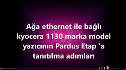 Fatih Ağına Bağlı Kyocera Yazıcının Pardus Etap A Tanıtılması