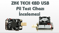 Pil Test Ve Akım Ölçen Cihaz Kullanımı (ZKE EBD USB)