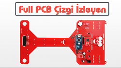 Full PCB Çizgi İzleyen Robot (Line Follower)