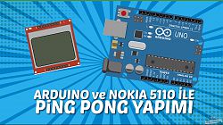 Arduino ve Nokia5110 Ekranı ile PingPong Oyunu
