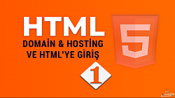 HTML-DERS-1-DOMAIN-HOSTING-HTML-GIRIS