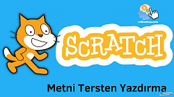 Scratch ile Girilen Metni Tersten Yazdırma