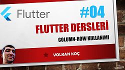Flutter Dersleri Column-Row Kullanımı