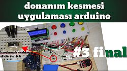 donanım kesmesi projesi arduino