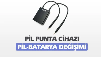 Pil Punta Makinesi (Pil-Batarya) Değişimi (Detaylı Anlatım)