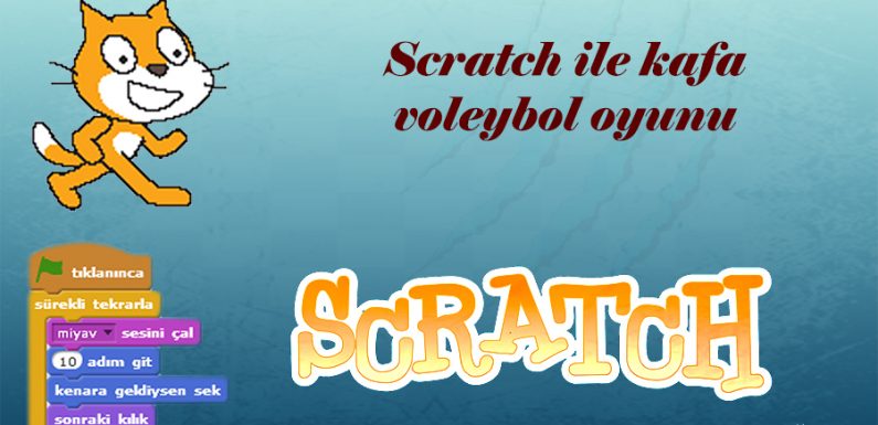 Scratch ile kafa voleybol oyunu