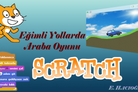 Sctratch egimli yolda araba oyunu