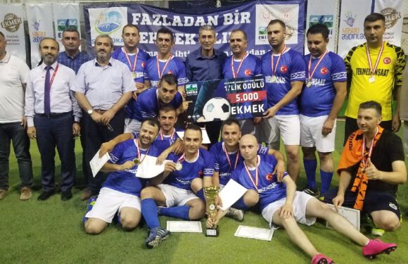 Askıda Ekmek Futbol Turnuvası’nın Tokat şampiyonu belli oldu