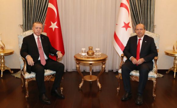 Cumhurbaşkanı Erdoğan, KKTC’li mevkidaşı Tatar ile görüştü