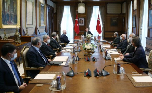 Cumhurbaşkanlığı Yüksek İstişare Kurulu Erdoğan başkanlığında toplandı