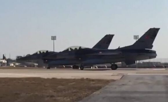Ege ve Akdeniz’de AWACS ve F-16’lı ortak ortak görev
