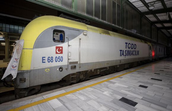 Türkiye’den Çin’e gidecek ikinci blok ihracat treni Ankara’ya ulaştı