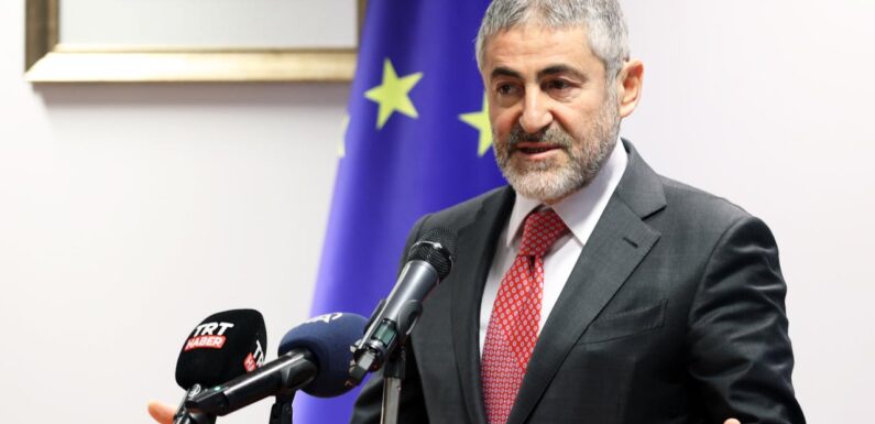 Bakan Nebati Brüksel’de STK’lerle buluştu TRT Haber Ekonomi Haberleri AA