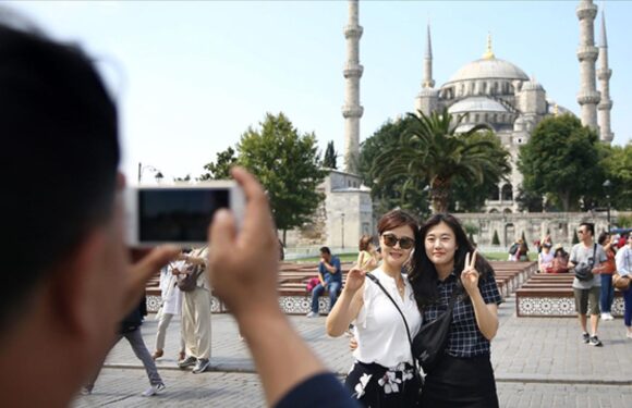 İstanbul, nüfusu kadar turist ağırladı TRT Haber Ekonomi Haberleri AA