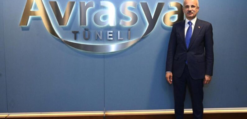 Bakan Uraloğlu: Avrasya Tüneli’nde birkaç yıl içerisinde gelir paylaşımına geçeceğiz TRT Haber Ekonomi Haberleri DHA