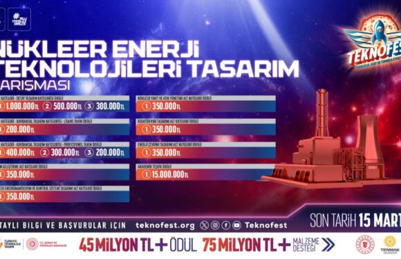 Nükleer Enerji Teknolojileri Tasarım Yarışması başvuruları devam ediyor