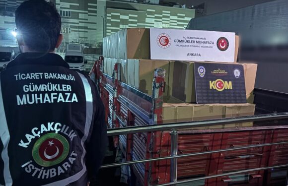 Gümrük muhafaza ekipleri yılın ilk 3 ayında 12 milyar liralık kaçakçılığı engelledi