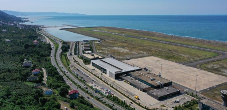 OrduGiresun Havalimanı’nın yolcu sayısında rekor artış