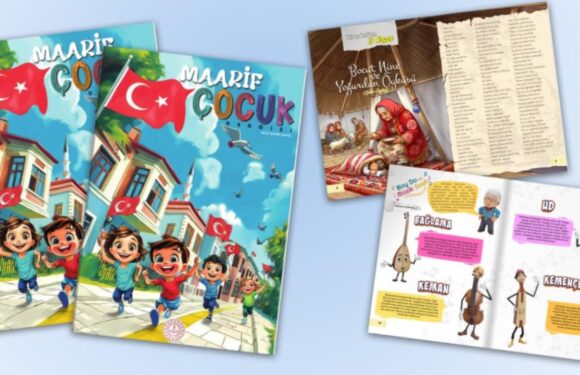 MEB’in Maarif Çocuk dergisi yayımlandı