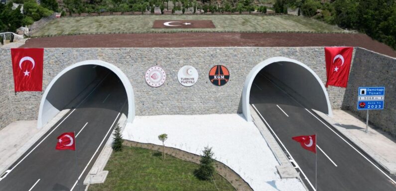 23 yılda 740 kilometrelik 430 yeni tünel inşa edildi