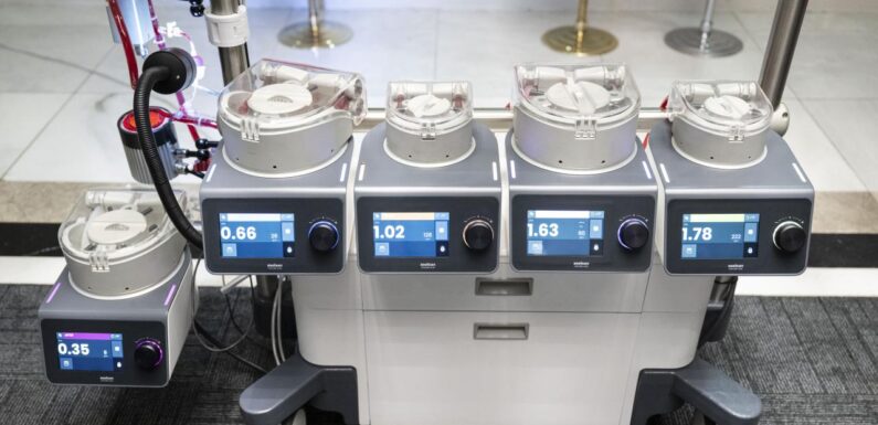 Yerli kalpakciğer makinesi gelecek yıldan itibaren kullanılacak