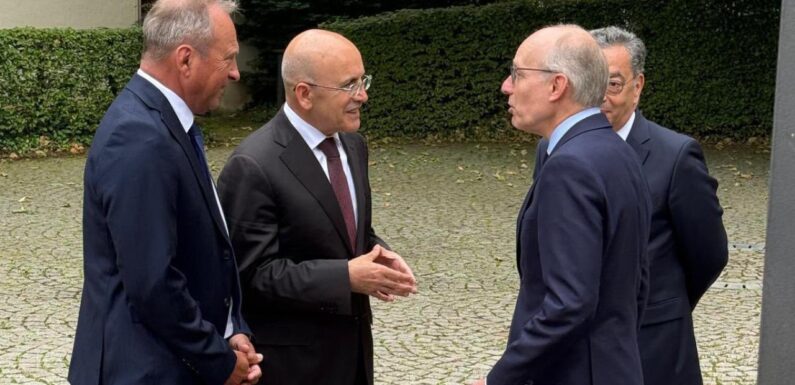 Bakan Şimşek, Lüksemburg başbakanı ve maliye bakanı ile görüştü