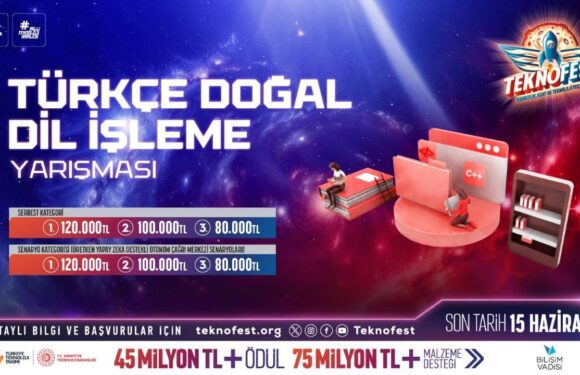 TEKNOFEST Türkçe Doğal Dil İşleme Yarışması başvuruları sürüyor