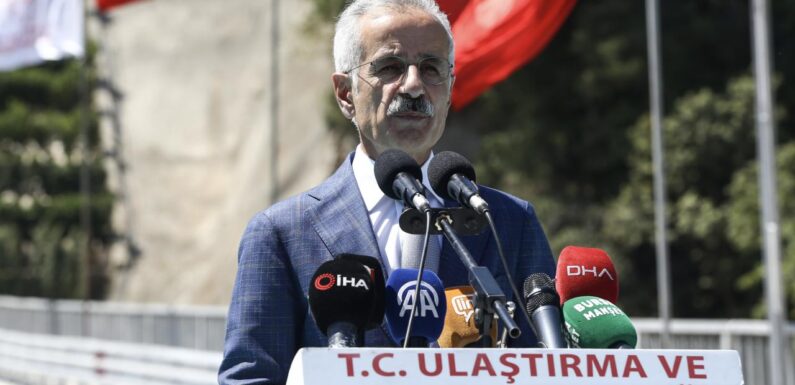 Bakan Uraloğlu: Bursa’da Doğancı Tüneli ile 15 dakikalık yol 3 dakikaya indi