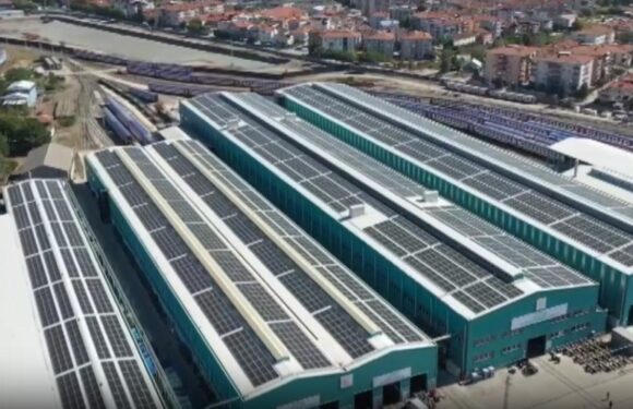 Milli Hızlı Tren güneş enerjisiyle üretiliyor