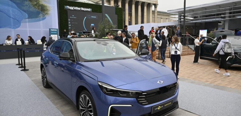 Togg, Münih’in tarihi Königsplatz meydanında sahne alıyor