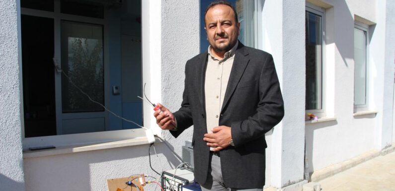 Yerli üretim alev dedektörü orman yangınlarının tespiti için kullanılabilecek