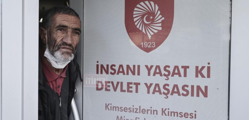Kimsesizler ve evsizlere barınma imkanı sağlanıyor